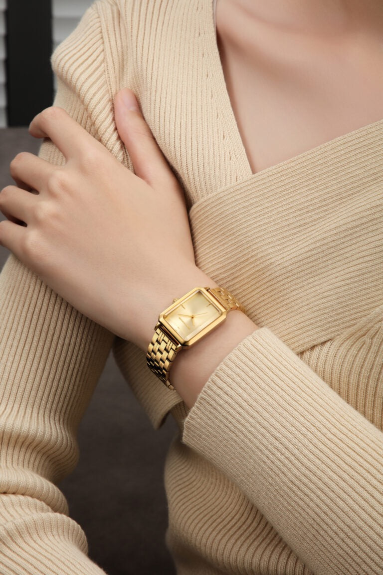 שעון Roberto Marino מלבני לנשים RM1952
