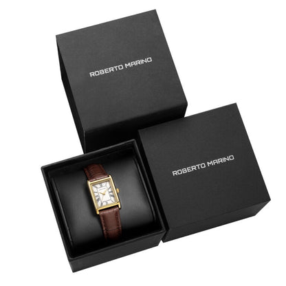 שעון Roberto Marino מלבני לנשים RM1702