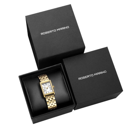 שעון Roberto Marino מלבני לנשים RM1722