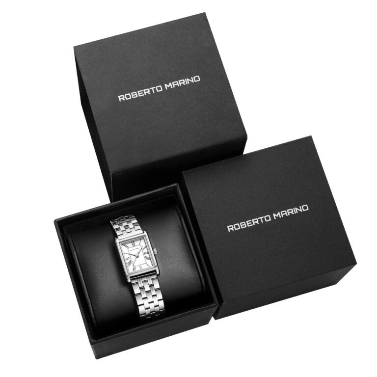 שעון Roberto Marino מלבני לנשים RM1721