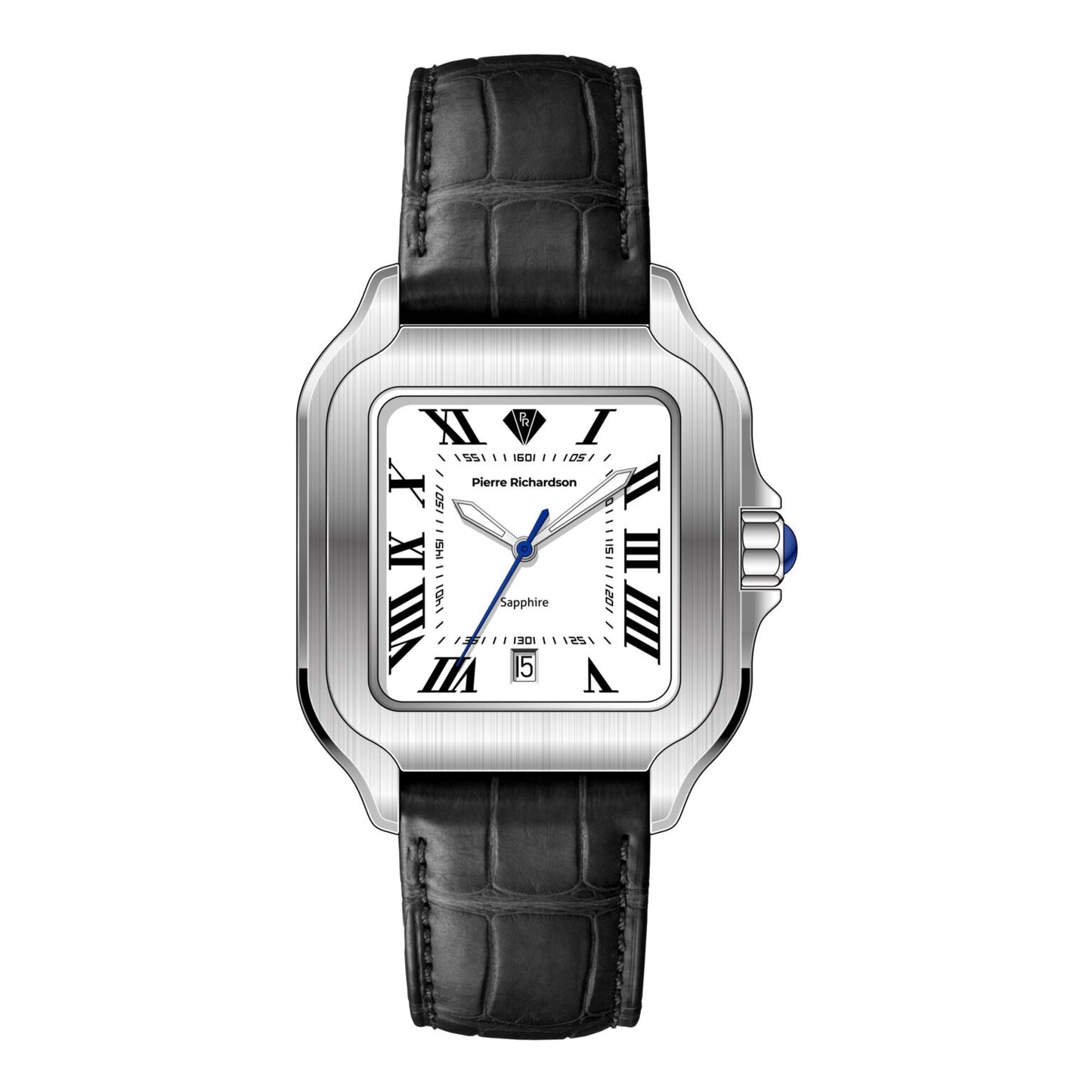 שעון מלבני Pierre Richardson לגבר Pr8501