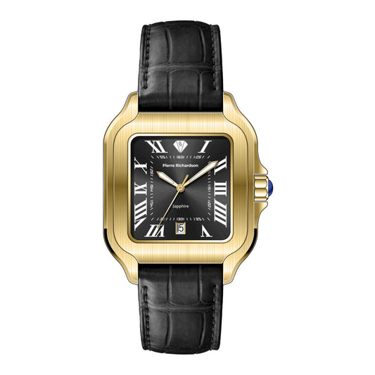 שעון מלבני Pierre Richardson לגבר Pr8512