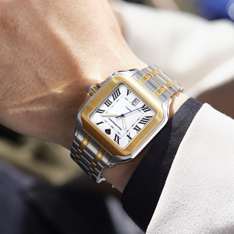שעון מלבני Pierre Richardson לגבר Pr8705